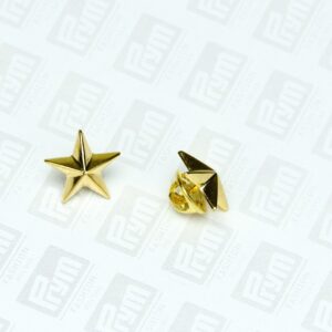 gwiazdka pins złoty