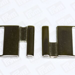 klamra metalowa srebrna G375