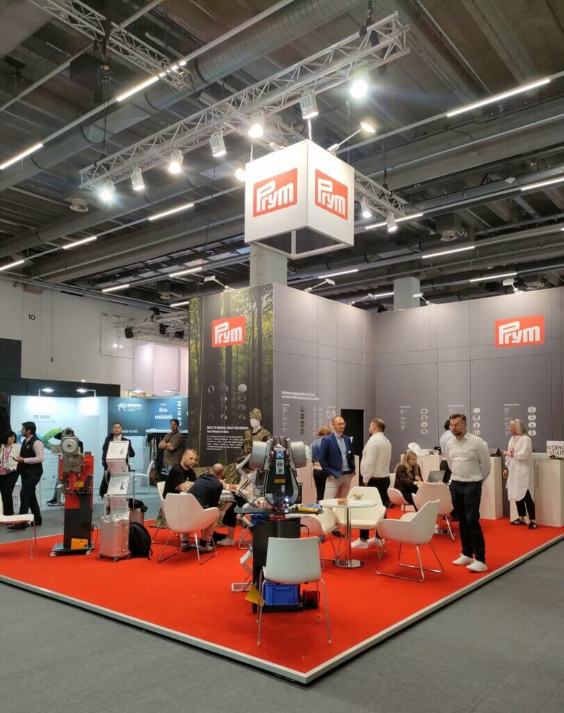 Stoisko Prym Fashion na Targach Techtextil