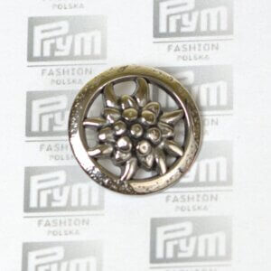 GUZIK Z SZAROTKĄ ROZM. 44''' - STARE SREBRO